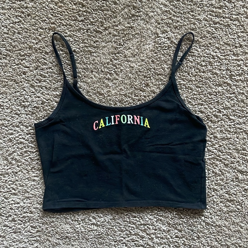 Hollister Cropped Tank Top